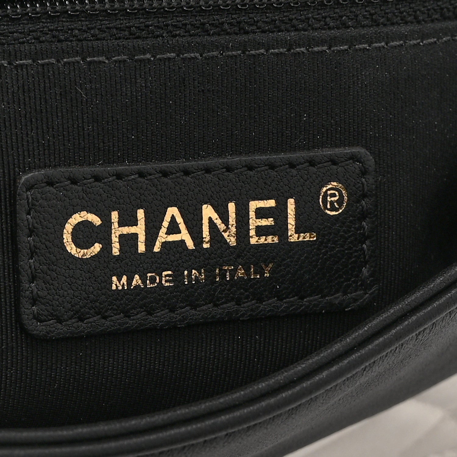 Chanel Lambskin Quilted Small Graphic Flap White Black 6 of 10