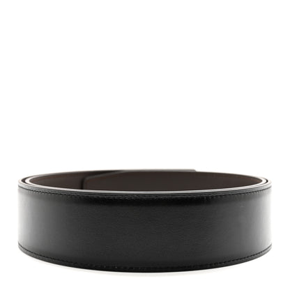 Hermes Box Swift 38mm Belt Strap 95 38 Black Chocolate 2 of 6