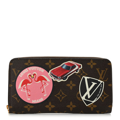 Louis Vuitton Monogram World Tour Zippy Wallet 1 of 9