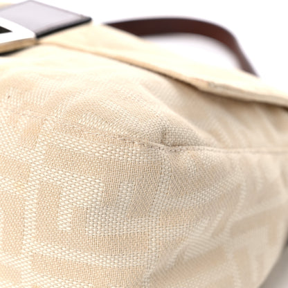 Fendi Zucca Mama Baguette Beige 10 of 18