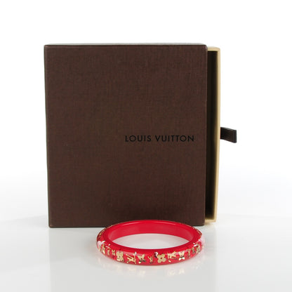 Louis Vuitton Resin Swarovski Medium Inclusion Bracelet PM Pomme D'Amour 4 of 5