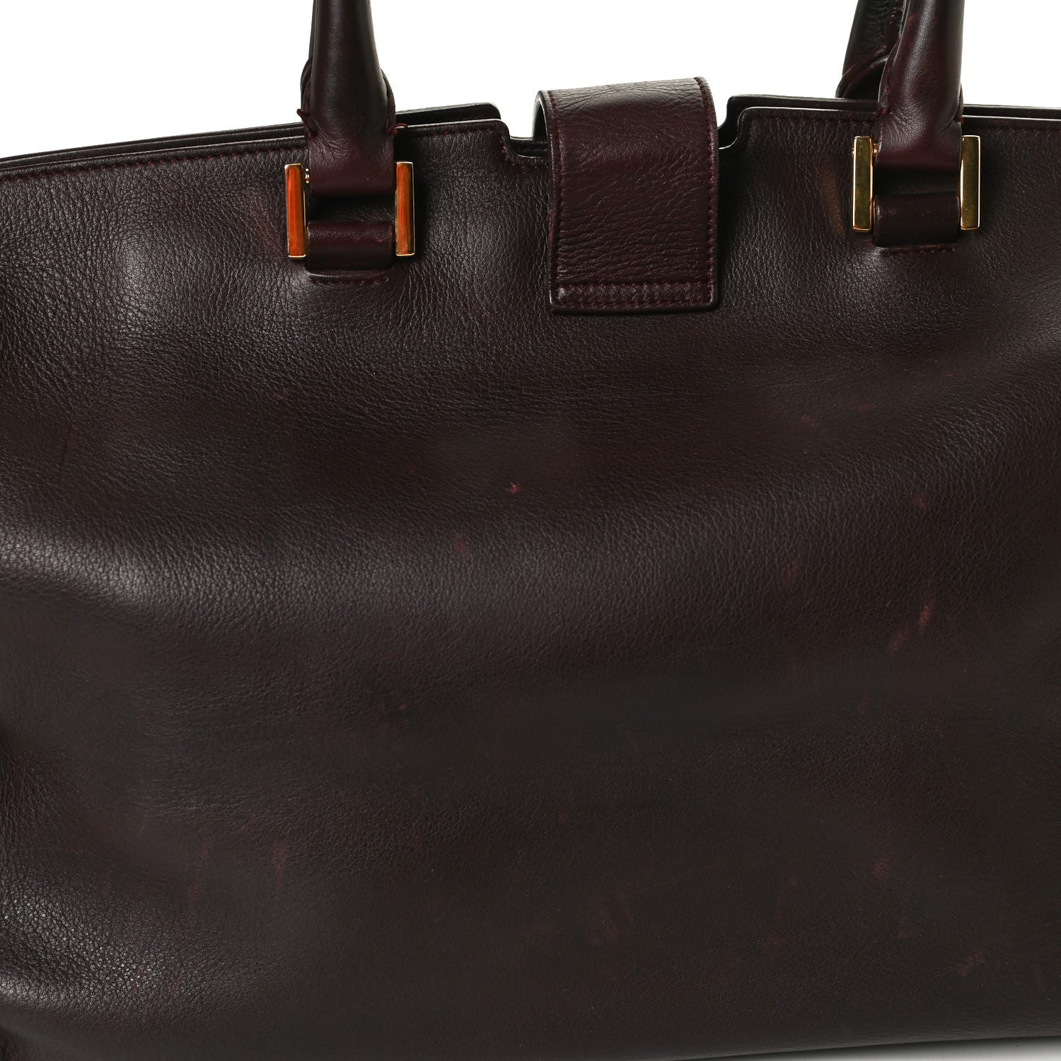 Saint Laurent Calfskin Medium Classic Y Cabas Bordeaux 15 of 18