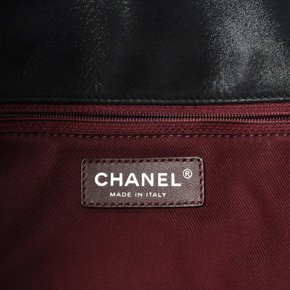 Chanel Iridescent Calfskin Jumbo In The Mix Flap Black 9 of 12