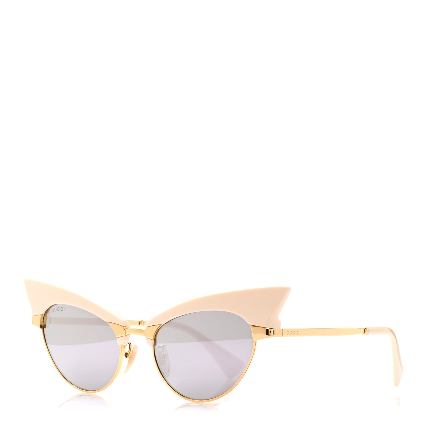 Acetate Cat Eye Sunglasses GG1131S Gold Multicolor