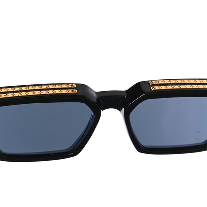 Louis Vuitton Acetate 1.1 Millionaires Sunglasses Z1165E Black 11 of 12