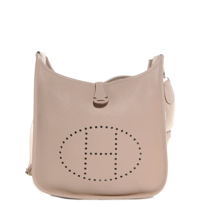 Hermes Taurillon Clemence Evelyne PM III Argile 1 of 8