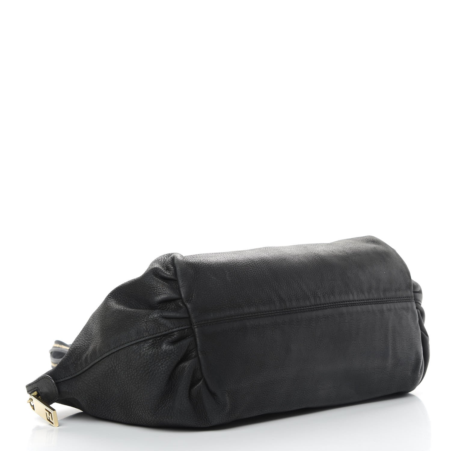 Fendi Metallic Nubuck Medium Chains Tote Black 4 of 14