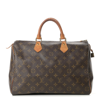 Louis Vuitton Monogram Speedy 35 1 of 18