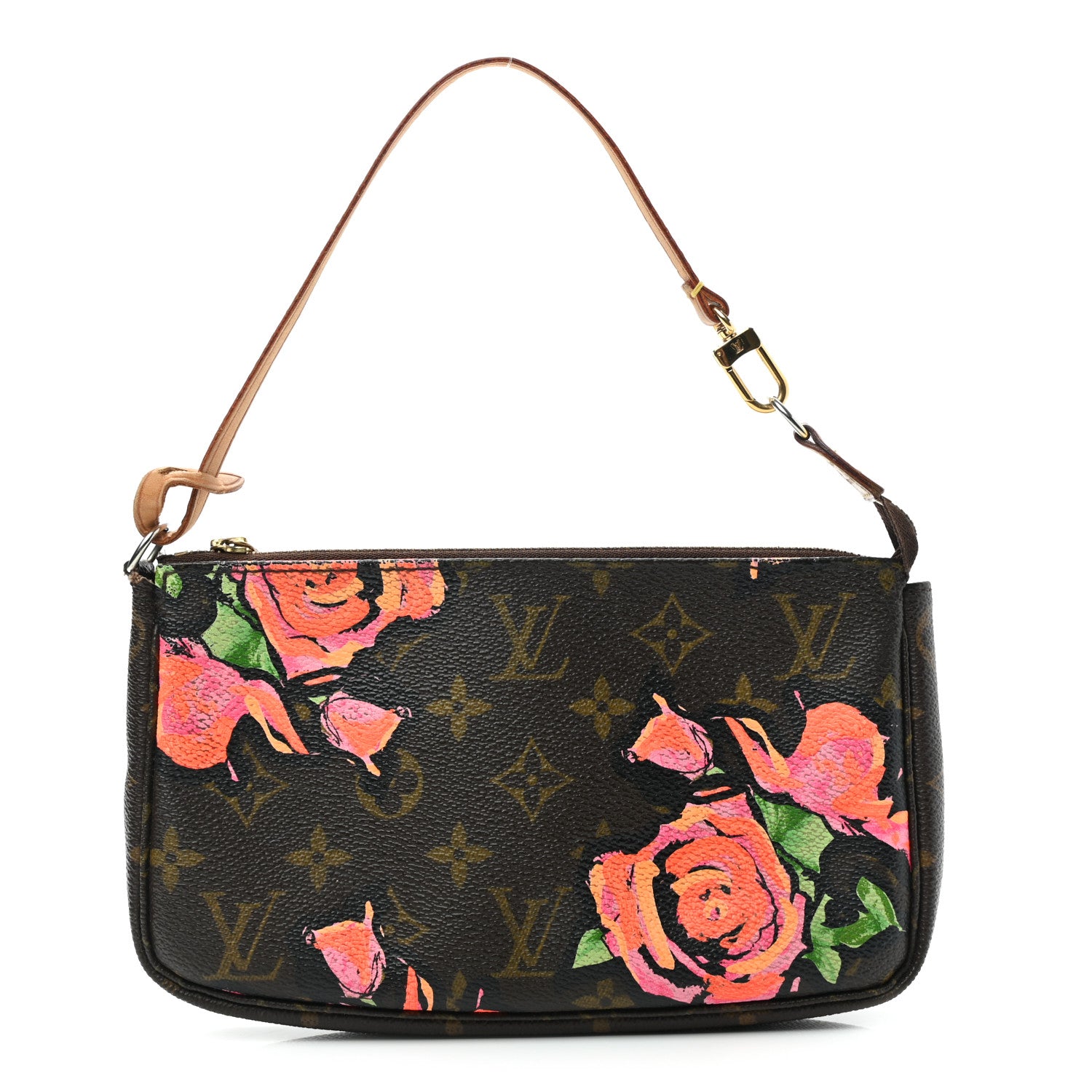 Louis Vuitton Monogram Roses Pochette Accessories 1 of 10