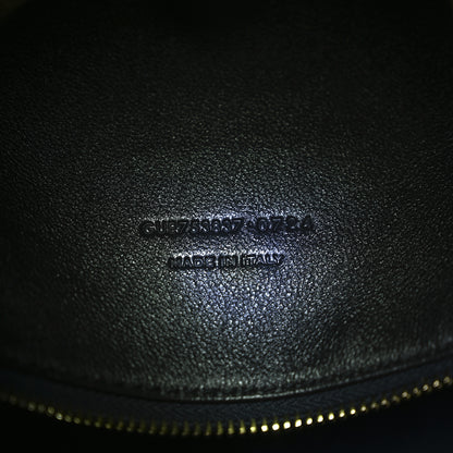 Saint Laurent Supple Calfskin Large Le 5 A 7 Soft Hobo Bleu Abysse 7 of 10