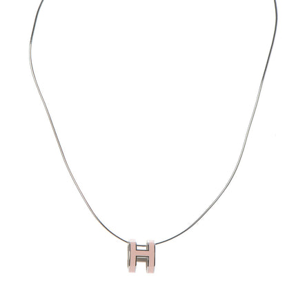 Hermes Lacquered Palladium Pop H Sugar Pink 1 of 6