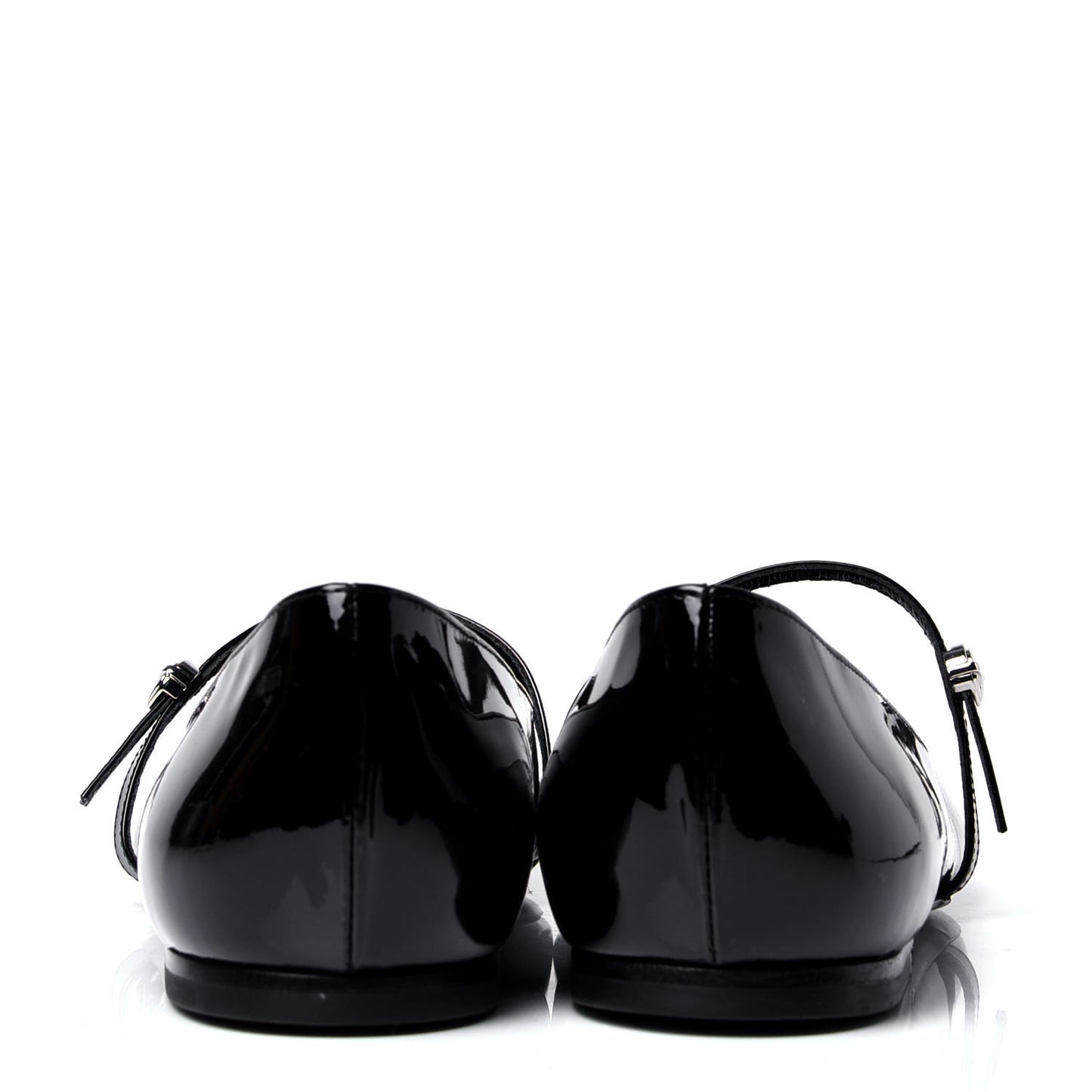Patent Uniformes Ballet Flats 41 Black