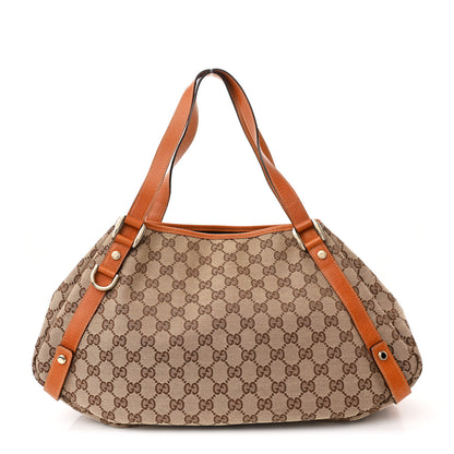 Gucci Monogram Medium Abbey Shoulder Bag Orange 1 of 10