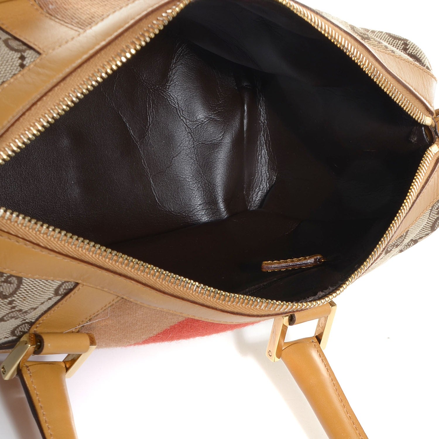 Gucci Monogram Web Boston Orange 6 of 8