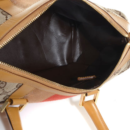 Gucci Monogram Web Boston Orange 6 of 8