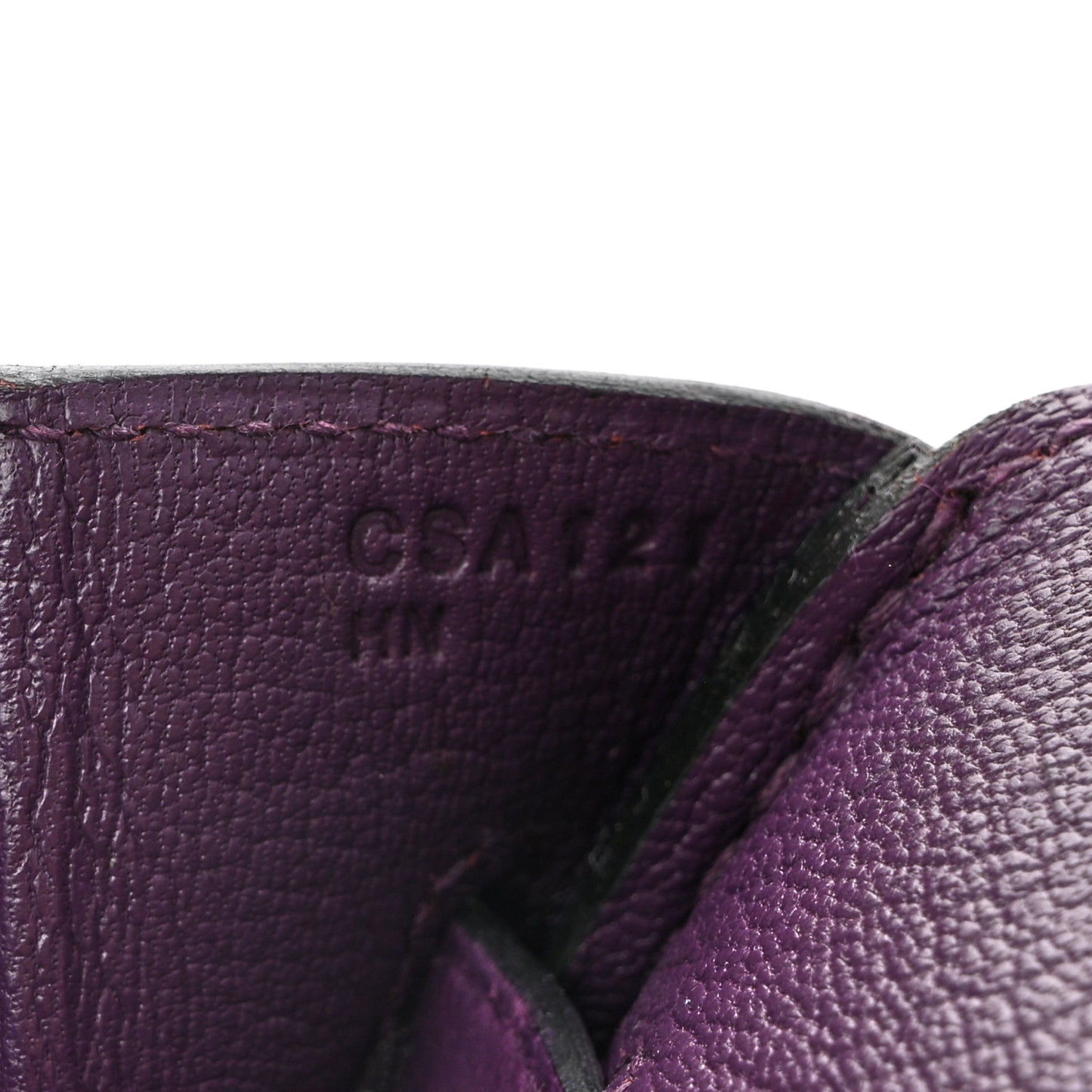 Ostrich Birkin 30 Violine