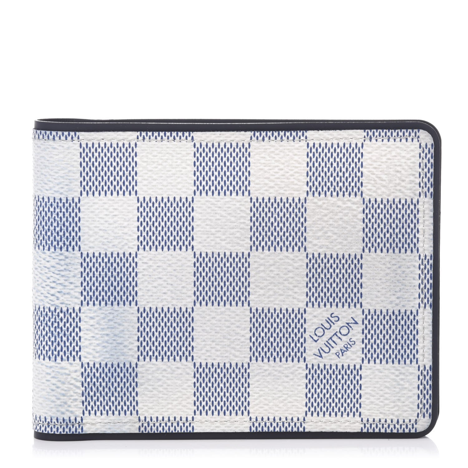Louis Vuitton Damier Coastline Slender Wallet 1 of 8