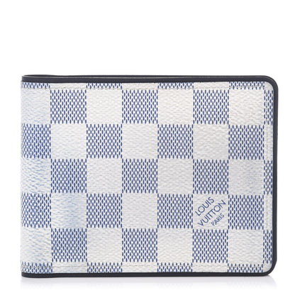 Louis Vuitton Damier Coastline Slender Wallet 1 of 8