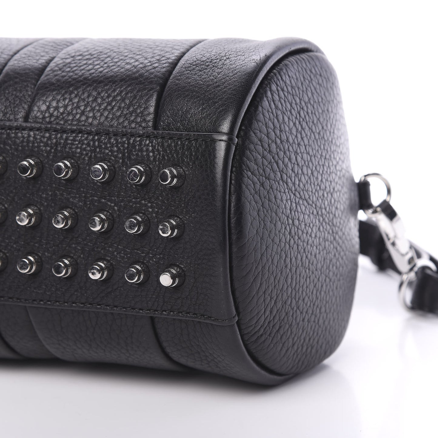 Pebbled Lambskin Rockie Black Rhodium Hardware