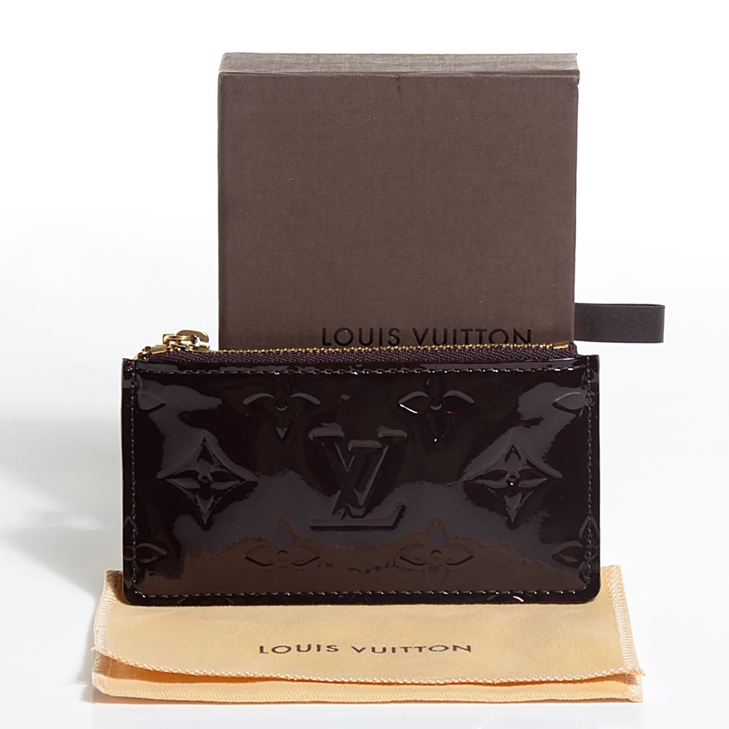 Vernis Pochette Key Pouch Amarante
