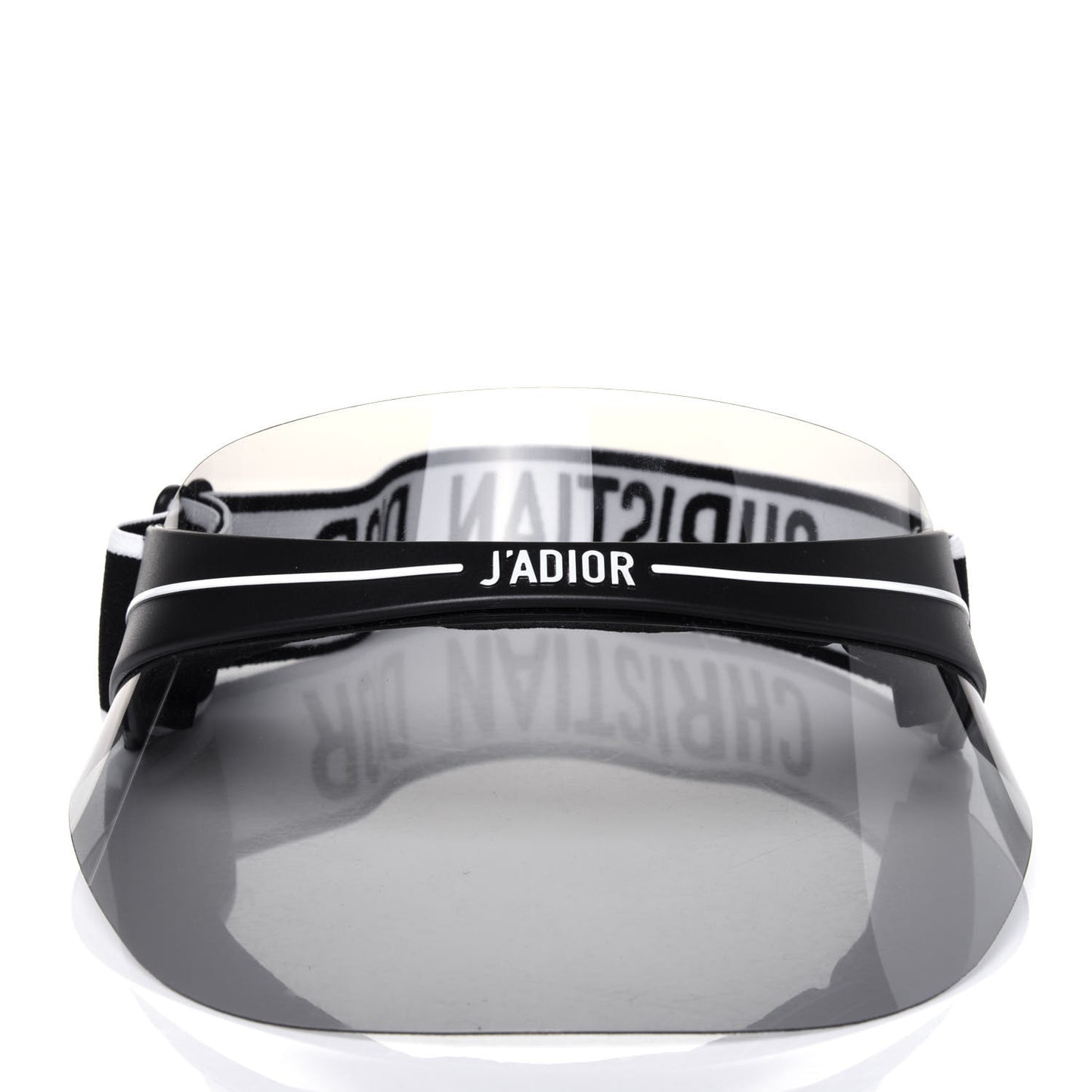 Mirrored DiorClub1 Sun Visor Black