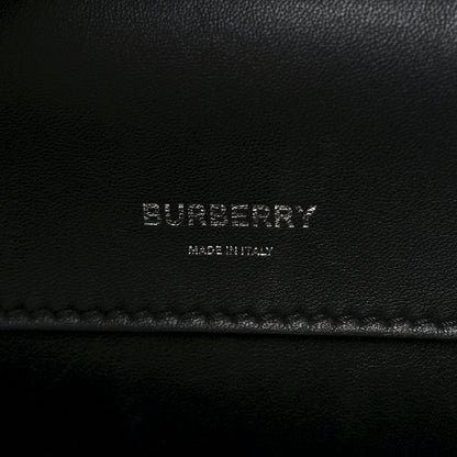 Burberry Smooth Calfskin Medium Cube Bowling Bag Malt Brown 6 of 9
