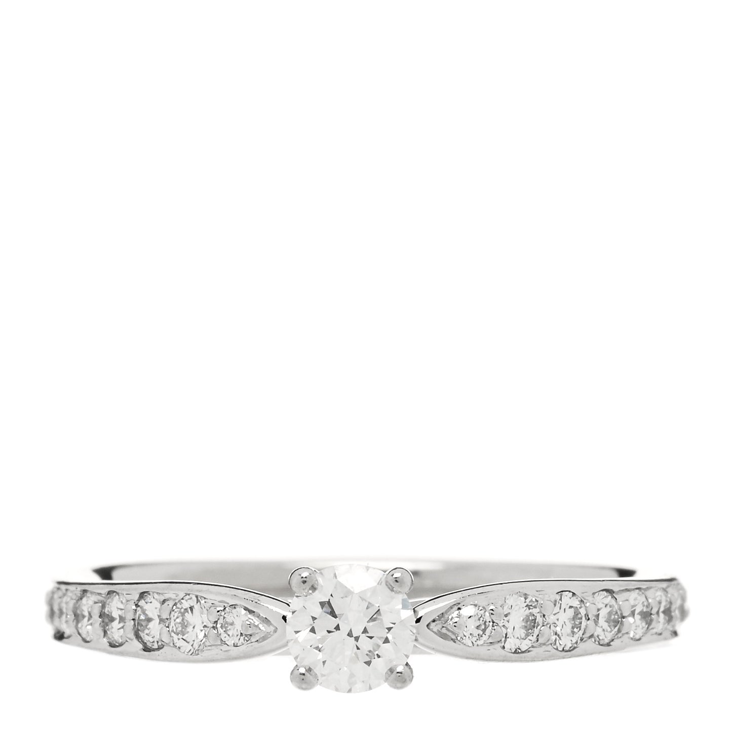 Platinum Diamond .19ct Harmony Round Brilliant Engagement Ring 49 5