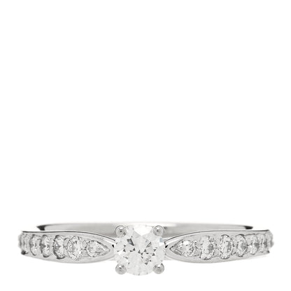 Tiffany Platinum Diamond .19ct Harmony Round Brilliant Engagement Ring 49 5 1 of 5