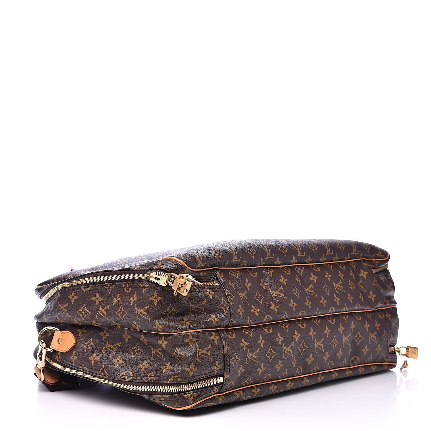Louis Vuitton Monogram Alize 2 Compartment Luggage Travel Bag 4 of 13