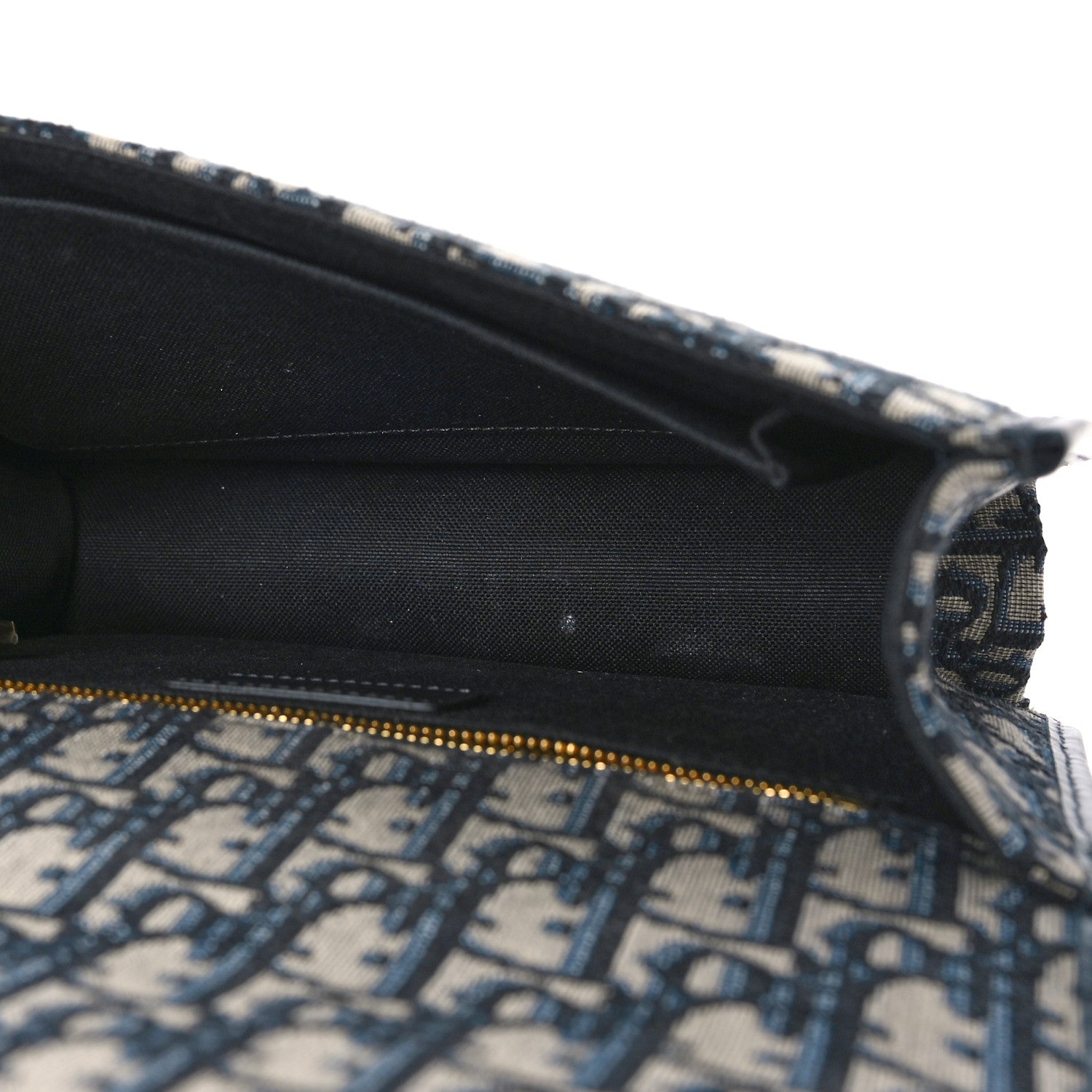 Christian Dior Oblique 30 Montaigne Flap Bag Blue 5 of 8