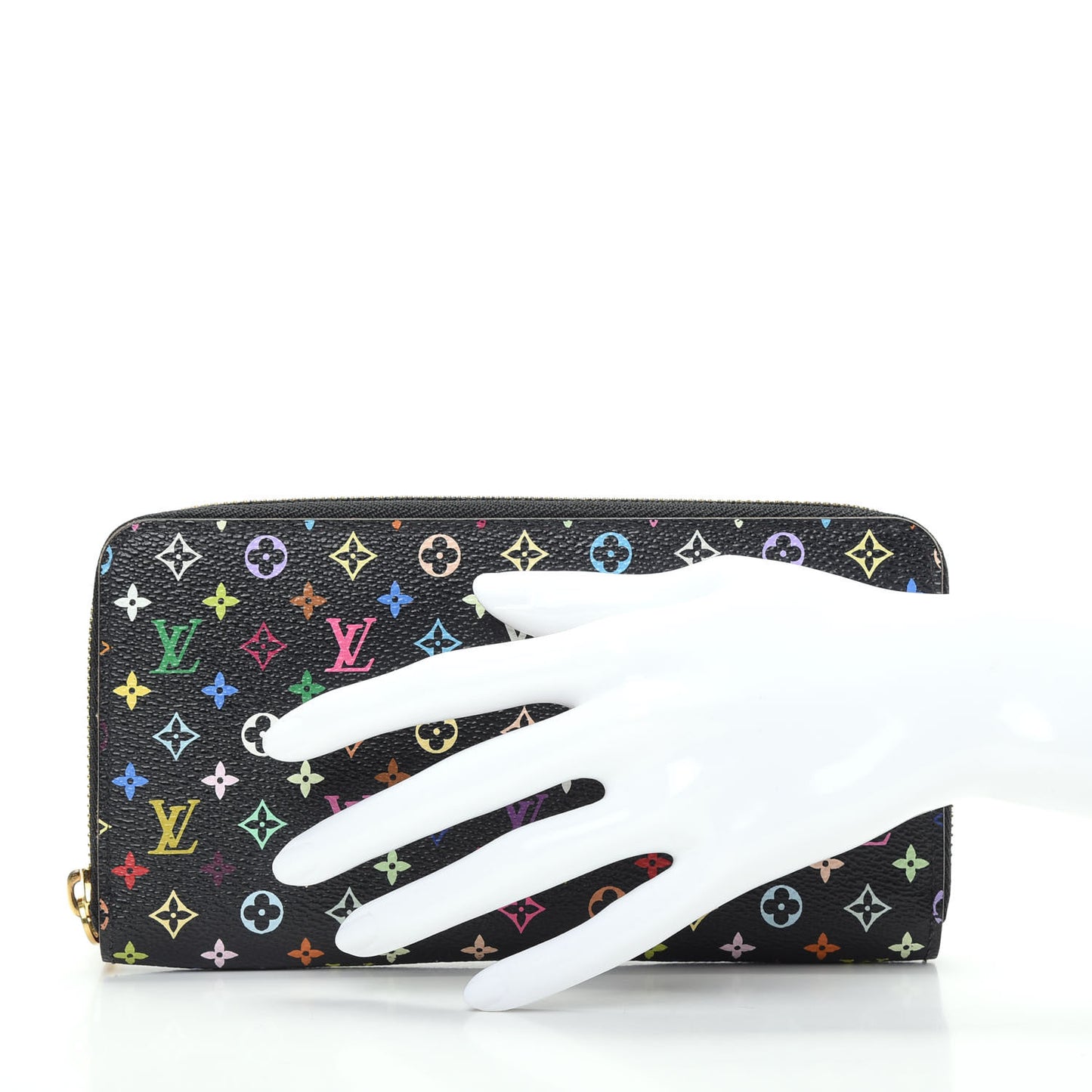 Monogram Multicolor Zippy Wallet Black Grenade