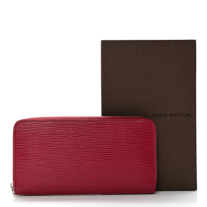 Louis Vuitton Epi Zippy Wallet Fuchsia 14 of 14