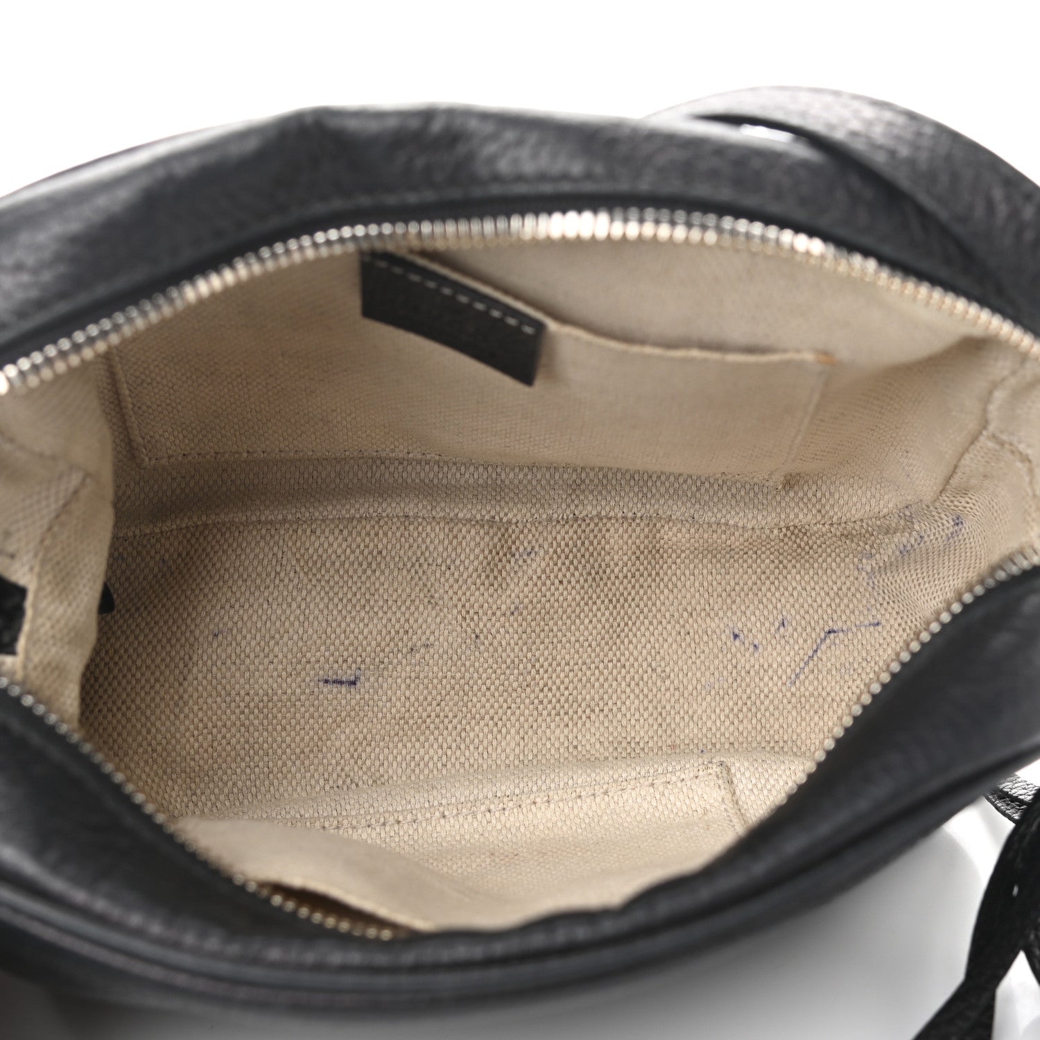 Gucci Pebbled Calfskin Small Soho Disco Bag Black 5 of 13