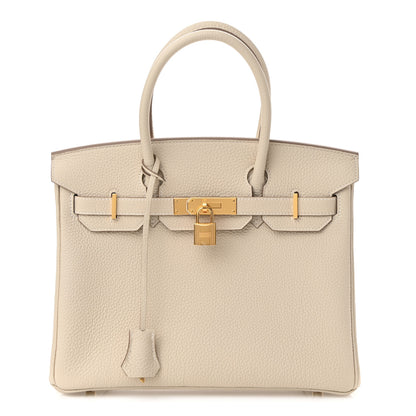 Hermes Togo Birkin 30 Craie 1 of 11