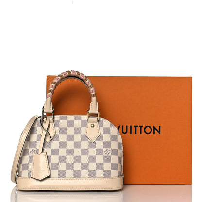 Louis Vuitton Damier Azur Braided Alma BB 12 of 12