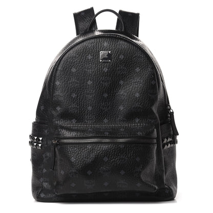 MCM Visetos Medium Stark Backpack Black 1 of 11