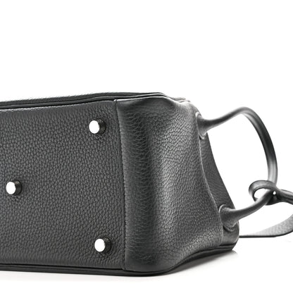 Hermes Taurillon Clemence Lindy 26 Black 10 of 10