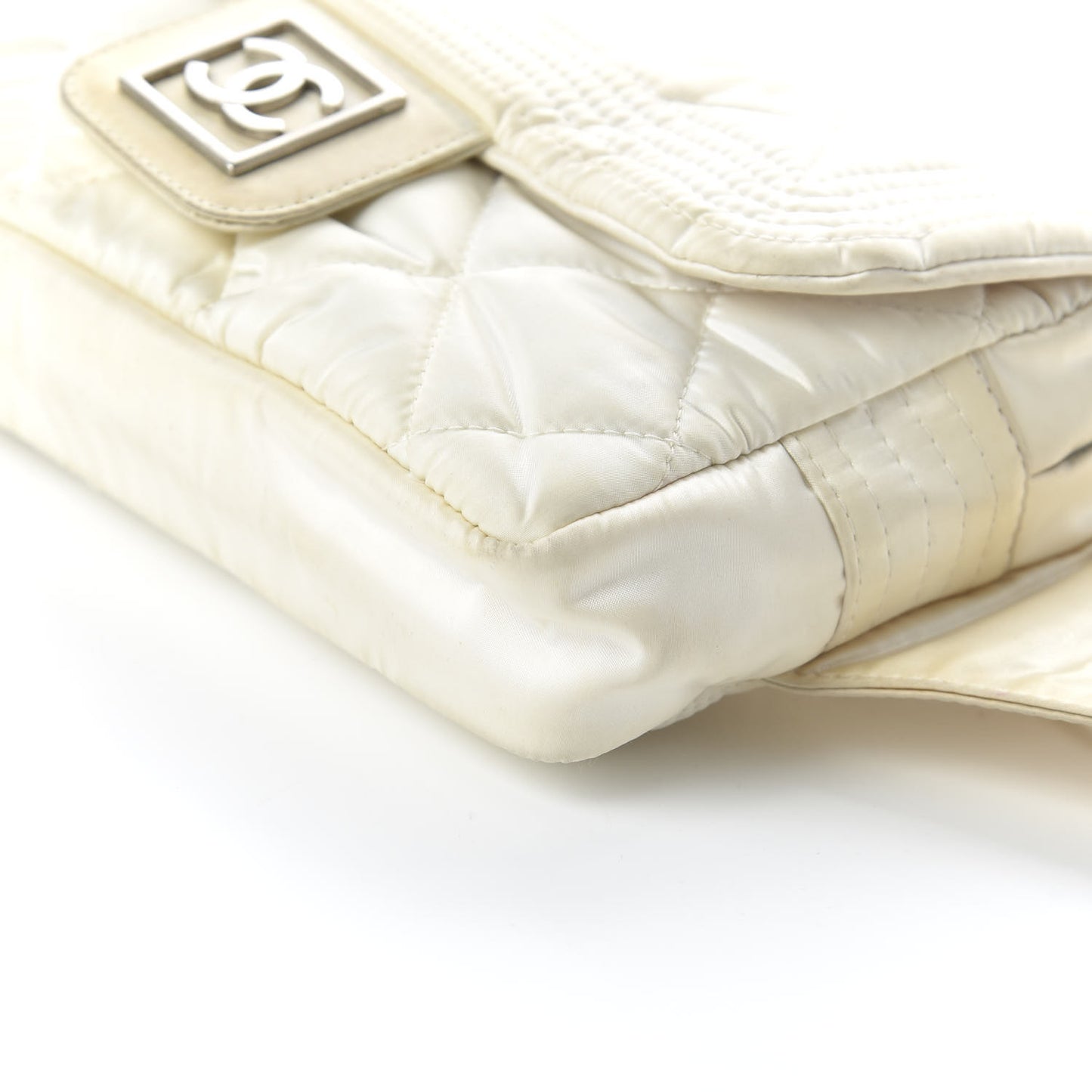 Nylon Ski Sport Belt Bag White