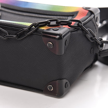 Louis Vuitton Taiga Rainbow Mini Soft Trunk Black 10 of 12