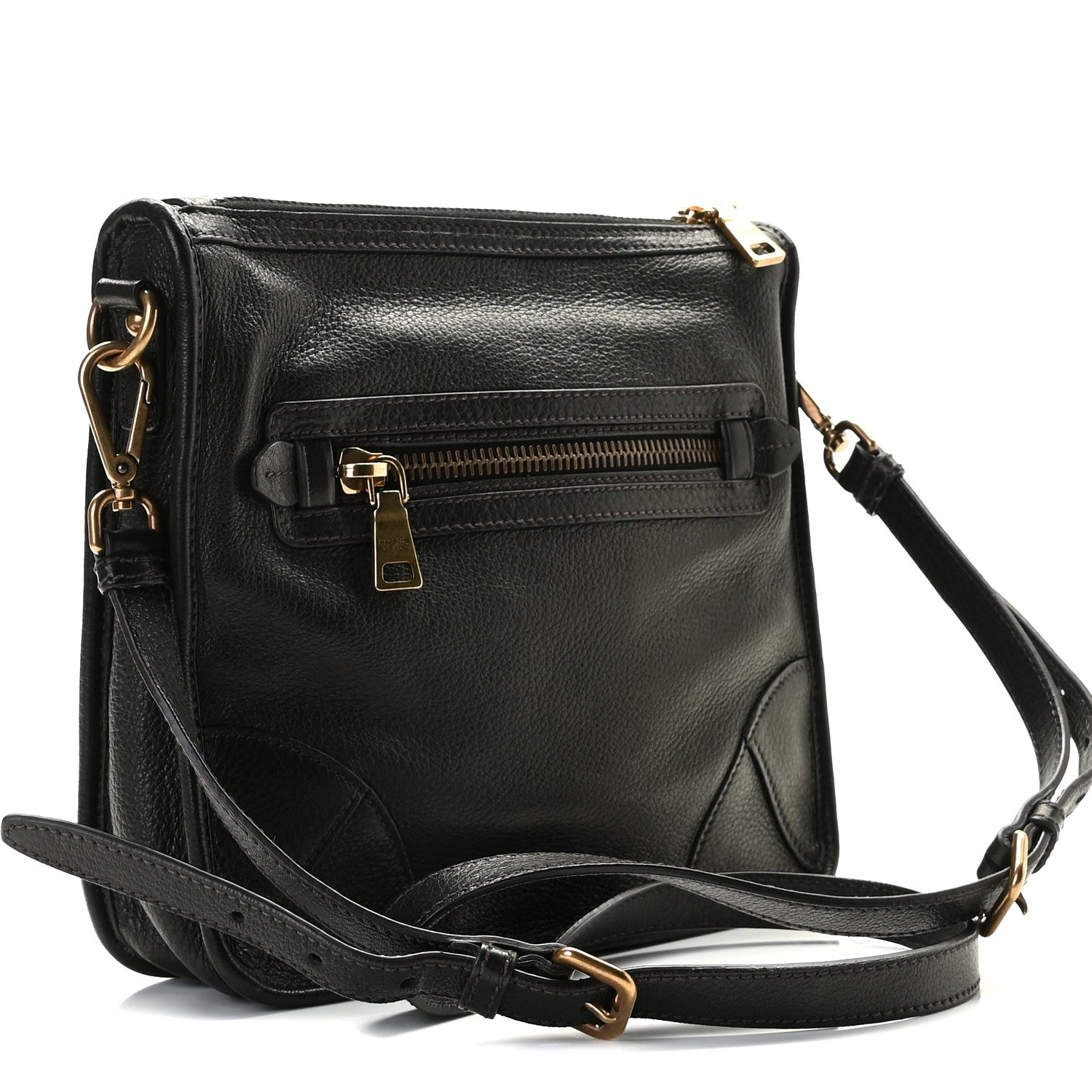 Prada Cervo Crossbody Black 2 of 9