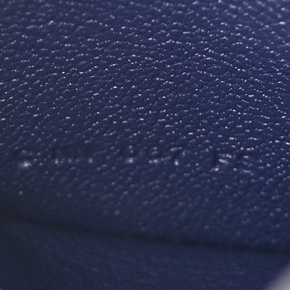 Hermes Epsom Evercalf Evercolor Sombrero Les Petits Chevaux Card Holder Bleu Encre Indigo 6 of 7