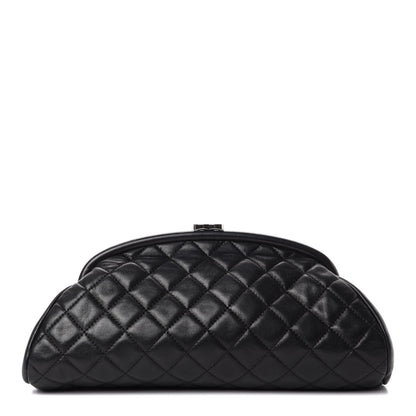 Chanel Lambskin Quilted Timeless Clutch Black 1 of 8