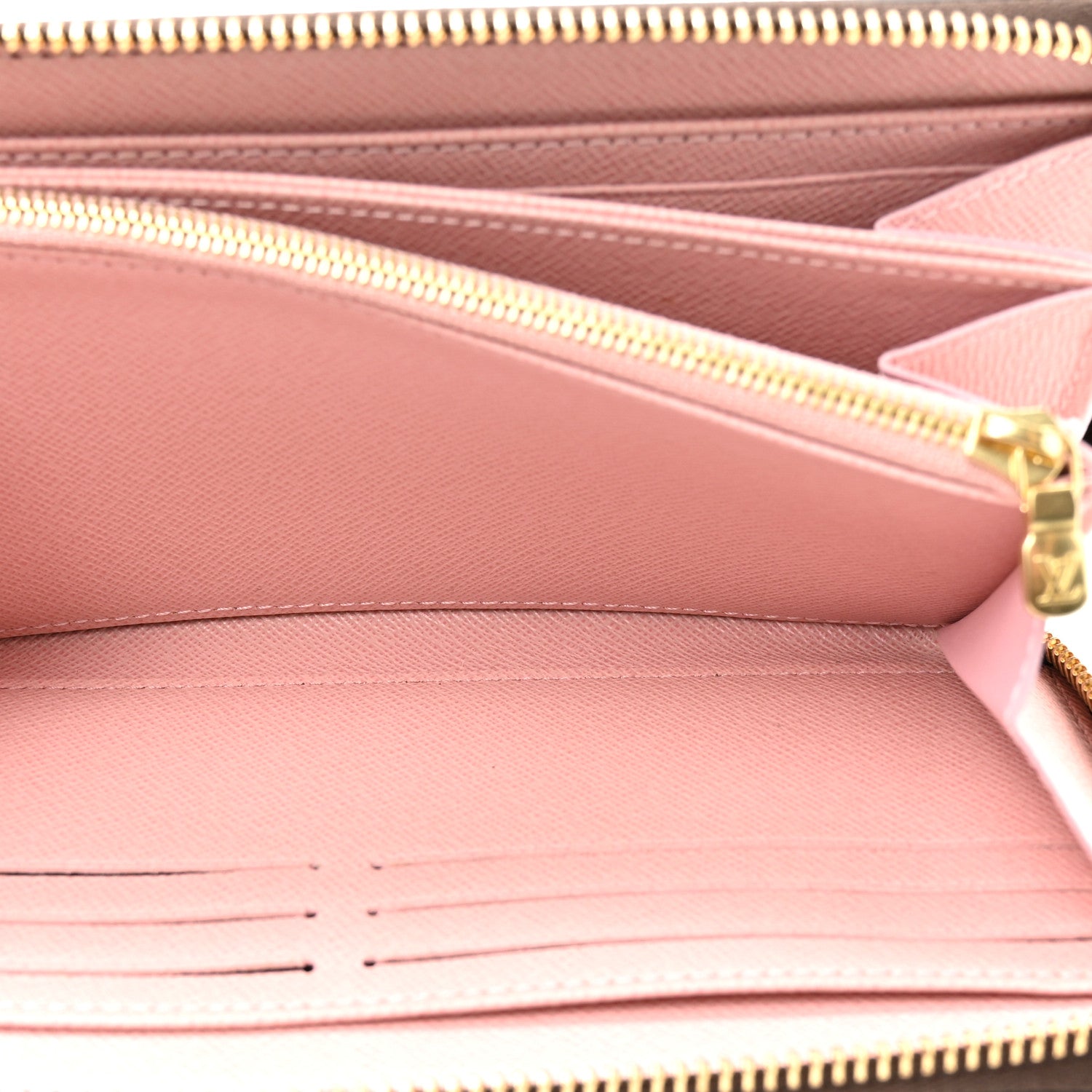 Louis Vuitton Monogram Zippy Wallet Rose Ballerine 7 of 9