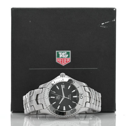 Tag Heuer Stainless Steel 38mm Link Quartz Watch Black WJ1110 5 of 5