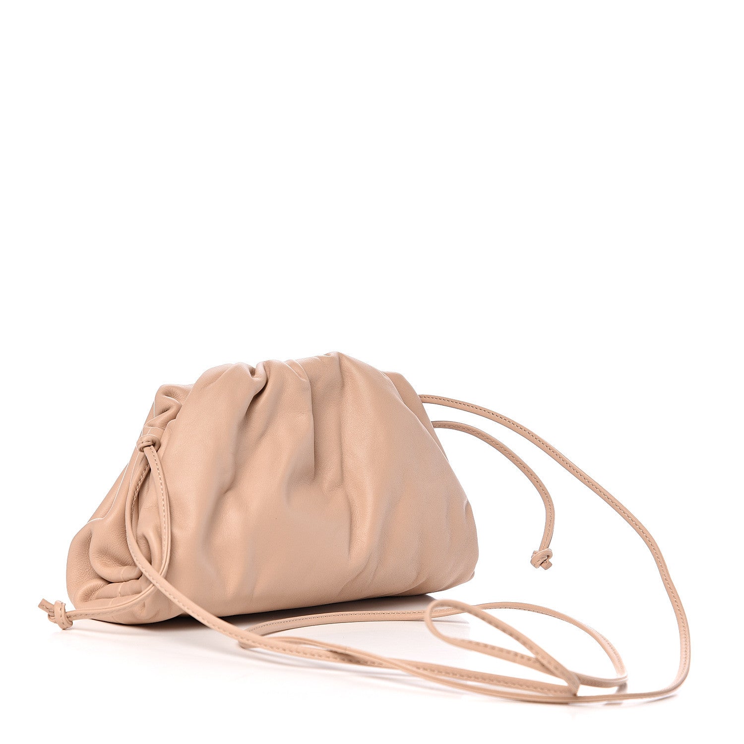 Bottega Veneta Butter Calfskin The Mini Pouch Nude 2 of 9