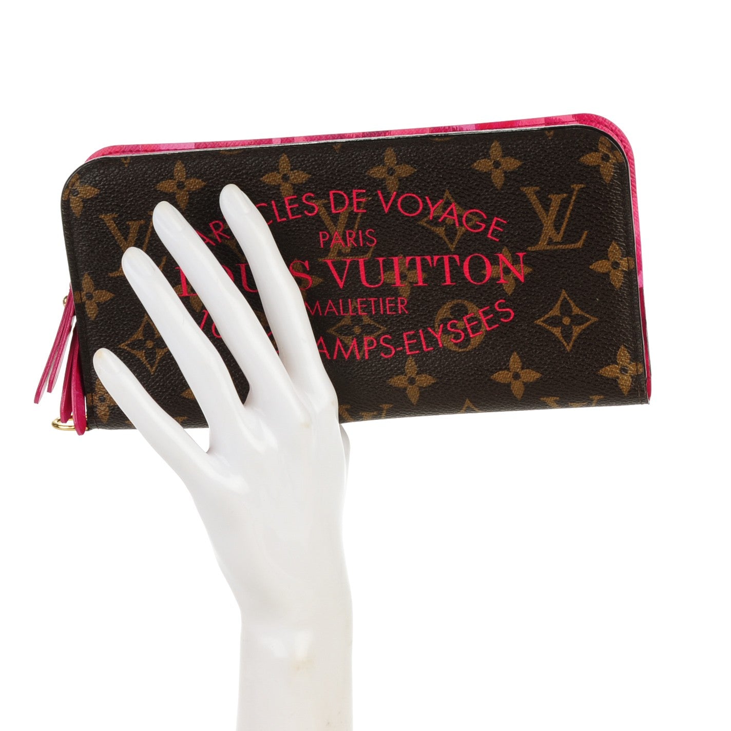 Monogram Articles de Voyage Ikat Insolite Wallet Rose Indien