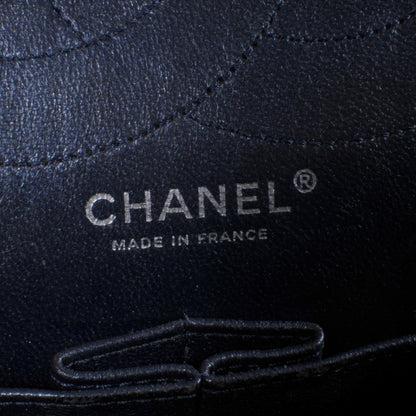 Chanel Calfskin 2.55 Reissue 227 Flap Metallic Blue 7 of 10
