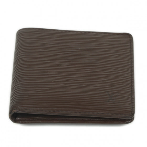 Epi Billfold Wallet 6 Credit Cards Slots Brown