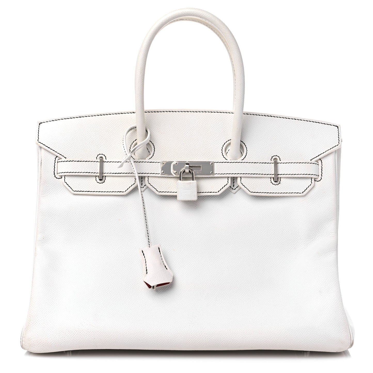 Epsom Horseshoe Birkin 35 White