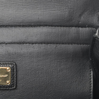 Salvatore Ferragamo Calfskin Sofia Shoulder Bag Black 13 of 16